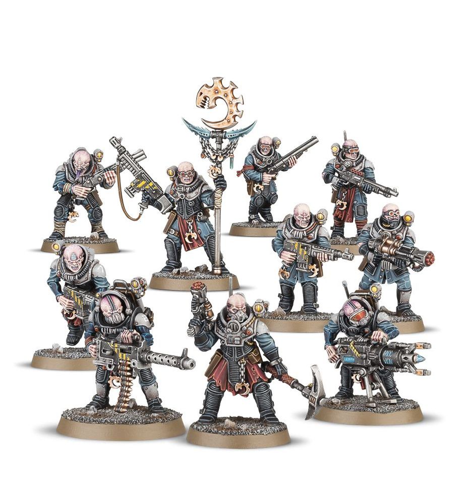 Warhammer 40k Genestealers : Neophyte Hybrids