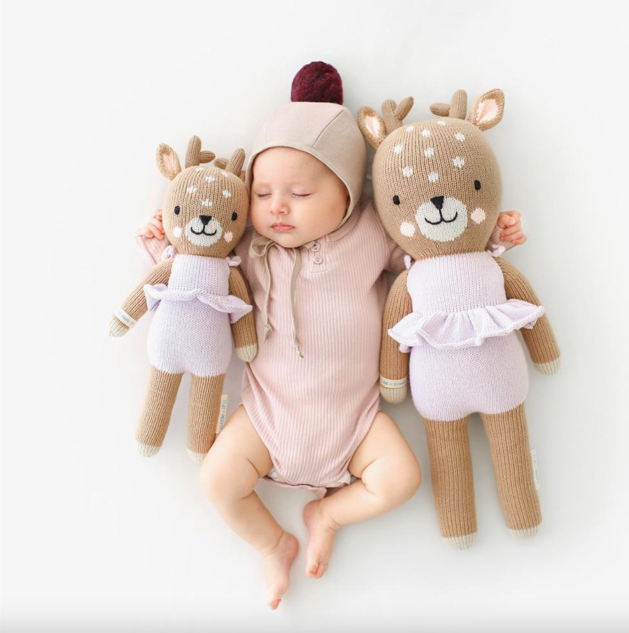 Violet the Fawn 20 inch Cuddle + Kind