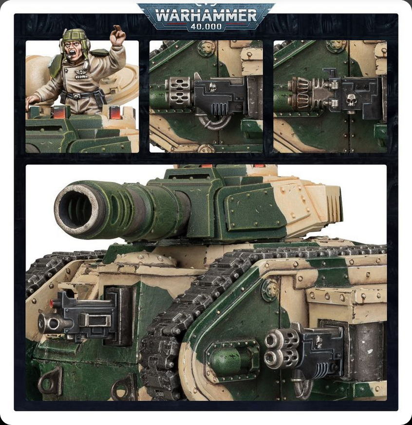 Warhammer 40k Astra Militarum: Leman Russ Battle Tank