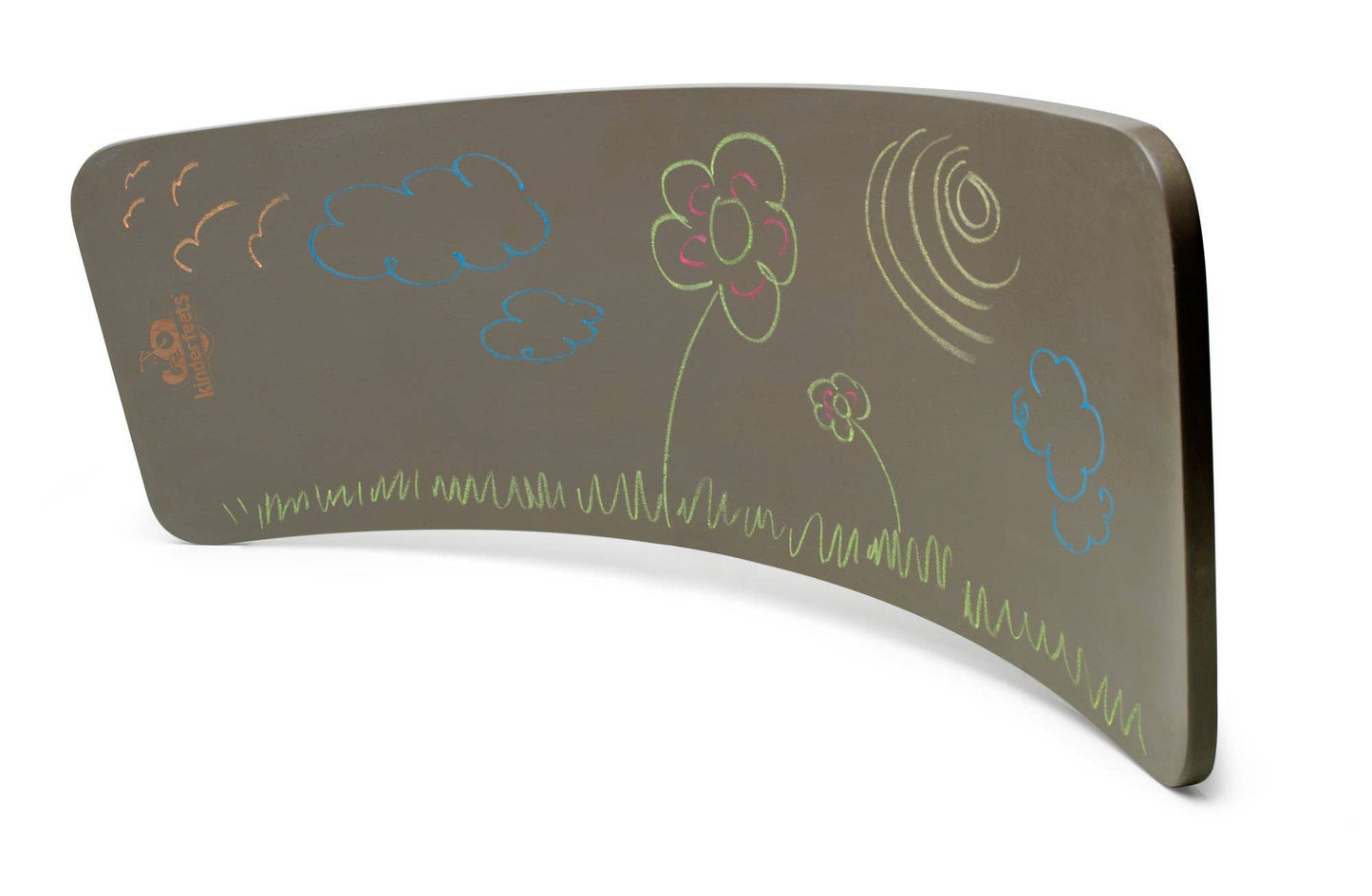 Kinderboard Balance Board Waldorf Original Chalkboard Grey