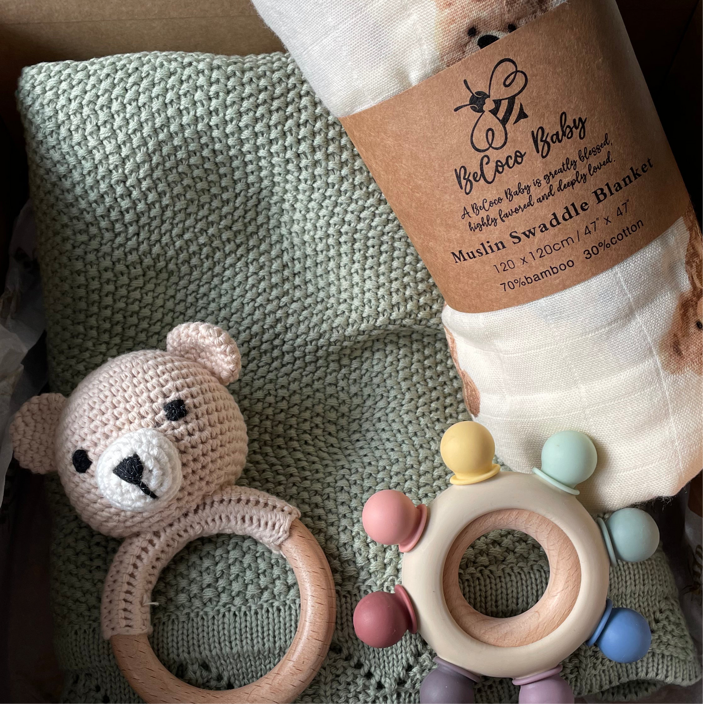 BeCoco Baby Gift Box - Bear