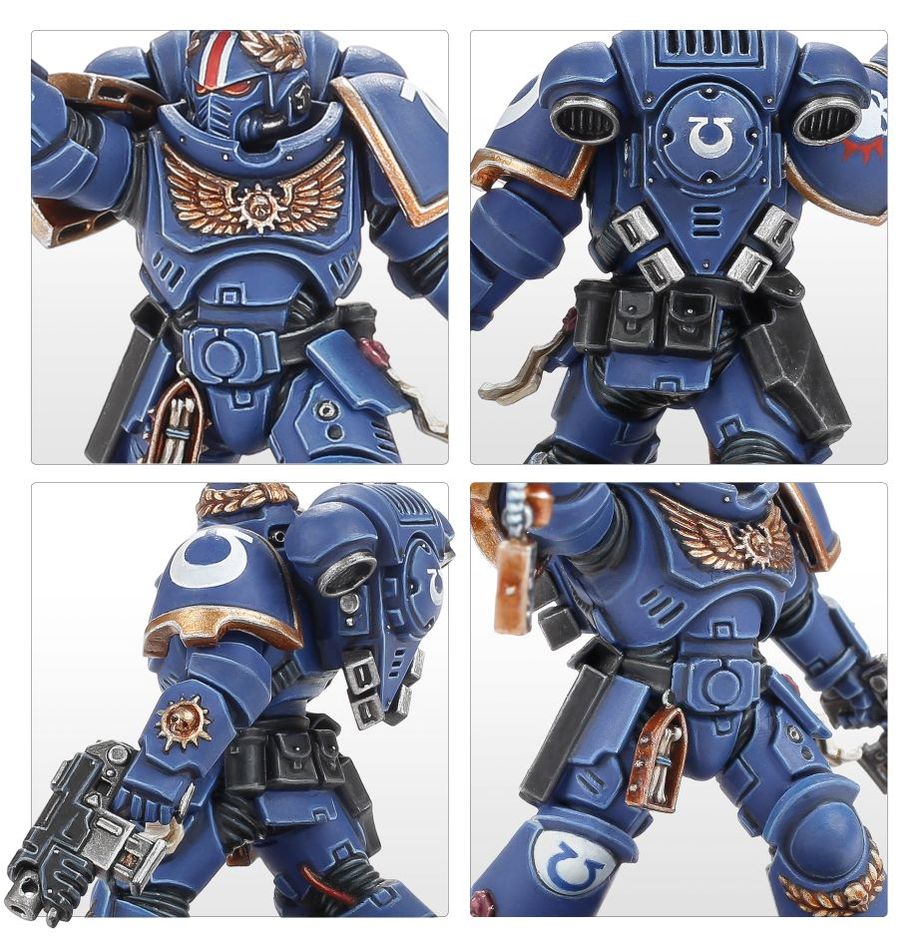 Warhammer 40k : Primaris Lieutenant with Power Sword