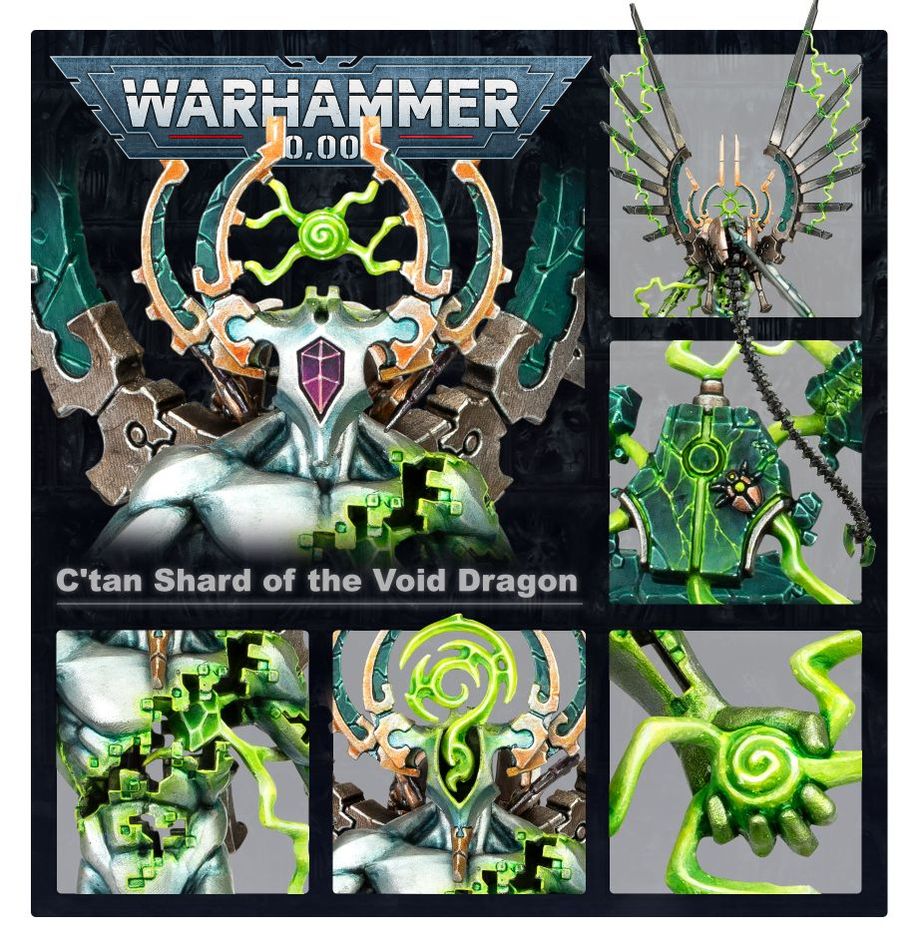 Warhammer 40k Necrons: C'tan Shard of the Void Dragon