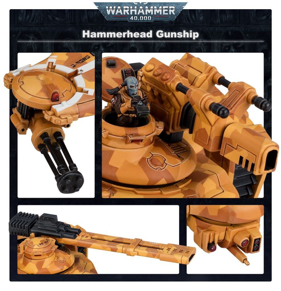 Warhammer 40k T'au Empire: Hammerhead Gunship