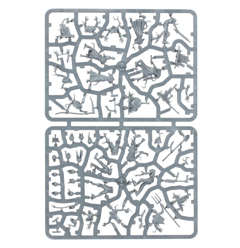 Warhammer Age of Sigmar Soulblight Gravelords: Deadwalker Zombies