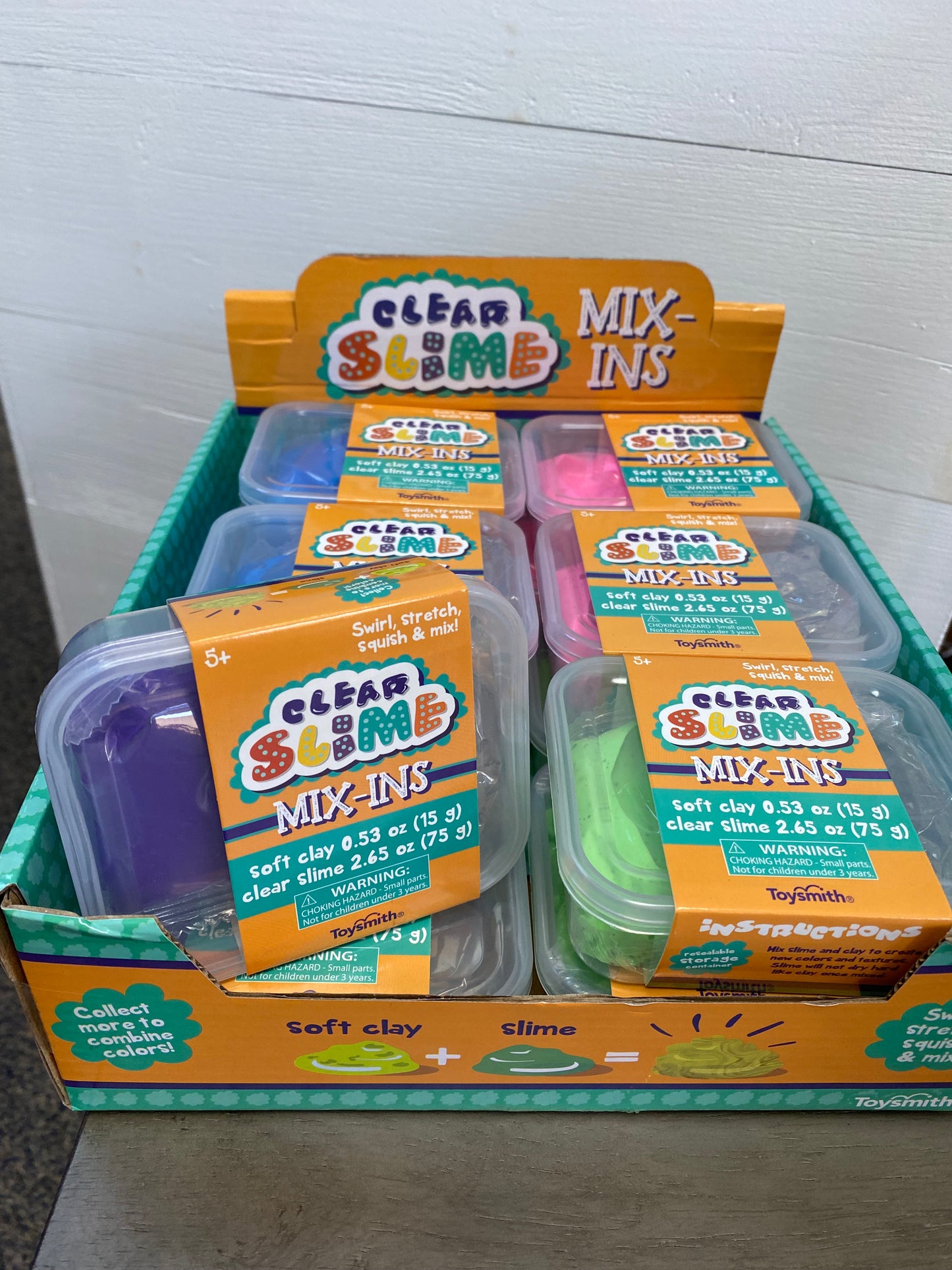 Clear Slime Mix-Ins