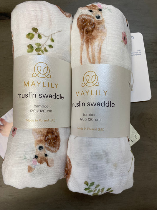 Bamboo Swaddle Maylily