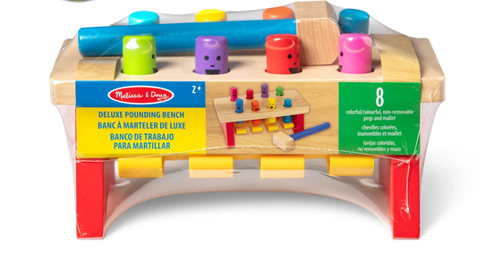 Deluxe Pounding Bench Toddler toy