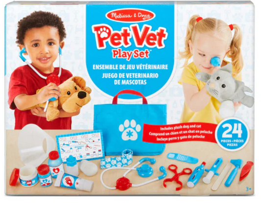 Examine & treat Pet Vet set