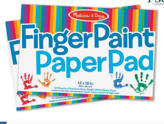 Finger Paint Paper Pad