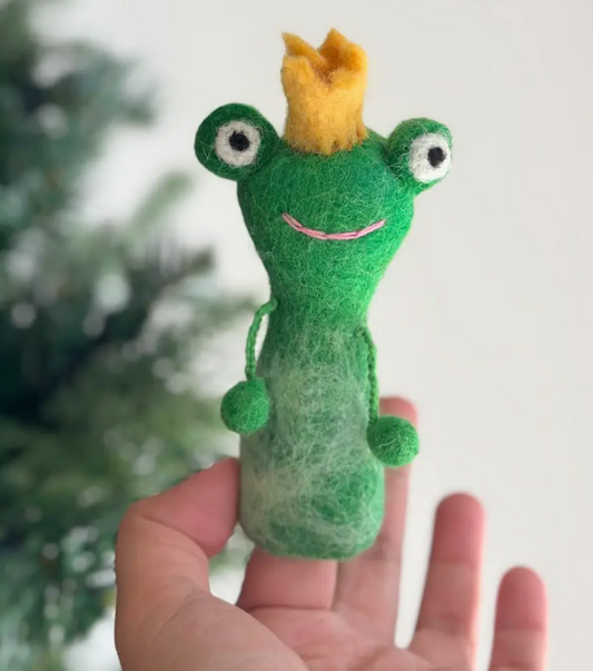 Finger Puppets Frog Prince