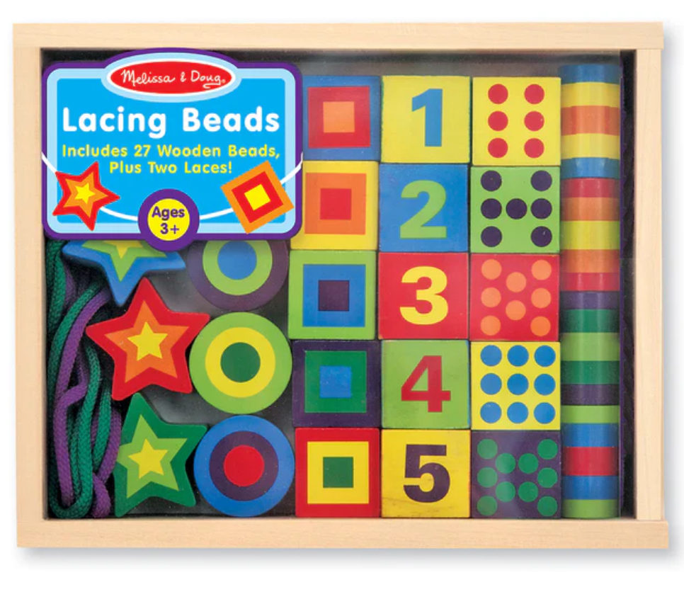 Lacing Beads in a Box