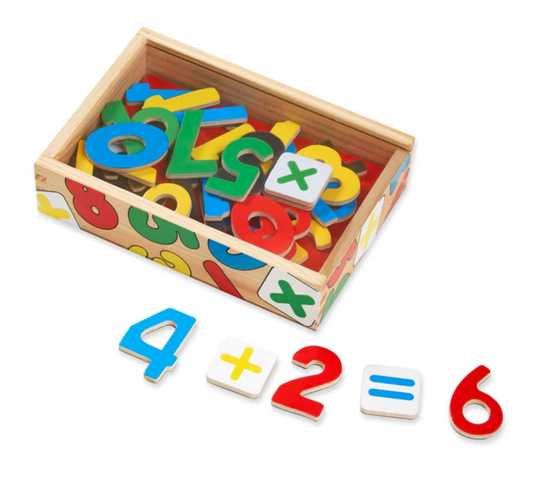 Magnetic Wooden Numbers