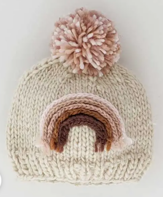 Mauve Rainbow Beanie