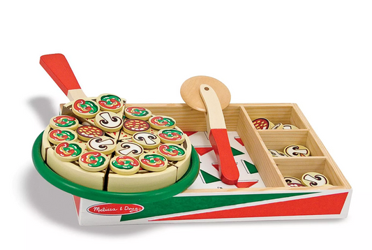 Pizza Party Wooden Play Food