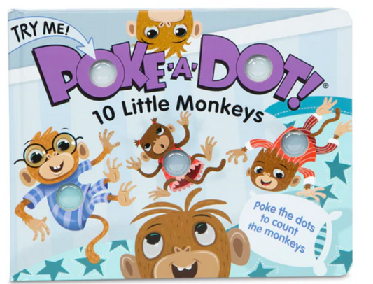 Poke a Dot: 10 Little Monkeys