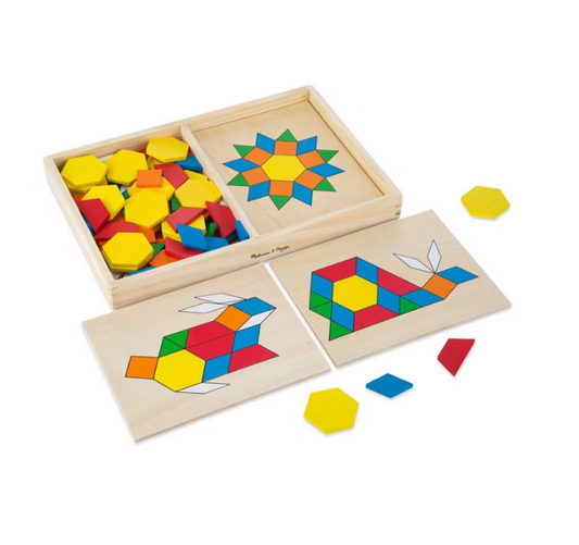 Pattern Blocks and Boards Classic Toy
