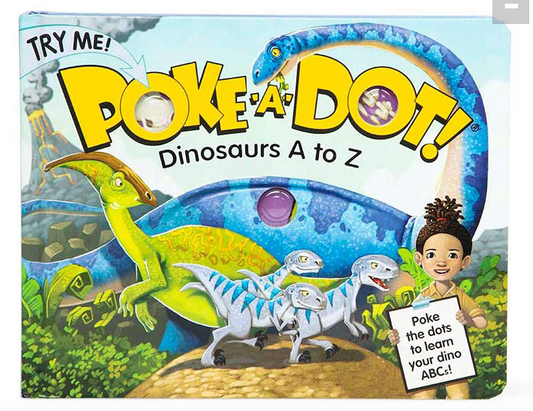 Poke a Dot Dinosaurs A to Z Board Book