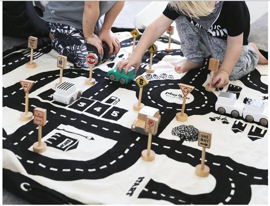 Roadmap Toy Storage Bag