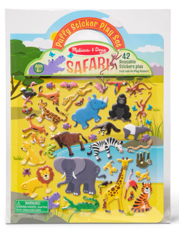 Puffy sticker Safari