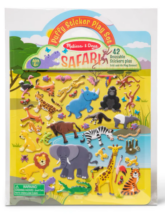 Puffy sticker Safari
