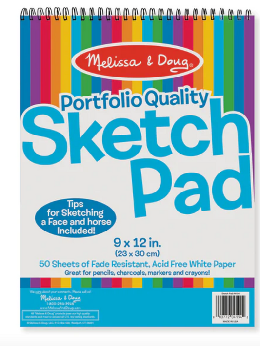 Quality Spiral Bound Sketch Pad