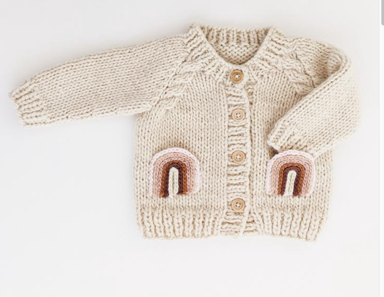 Rainbow Pocket Cardigan