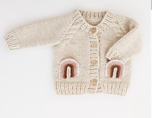 Rainbow Pocket Cardigan