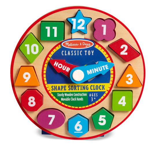 Shape Sorting Clock