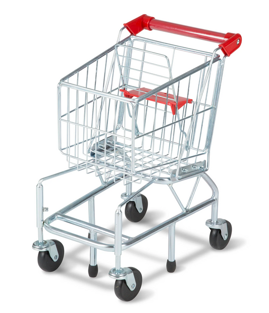 Shopping Cart Toy Metal Grocery Wagon