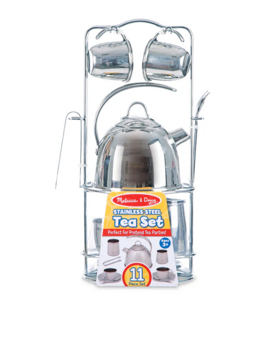 Stainless Steel Tea set & storage