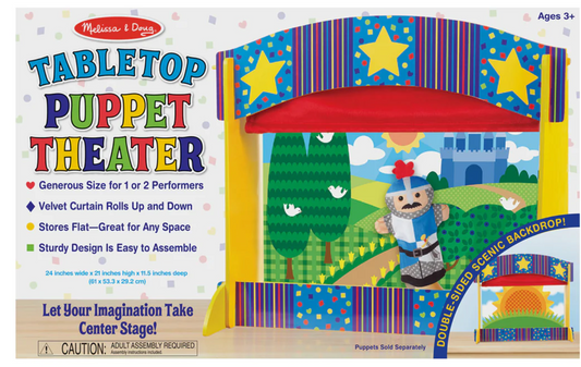 Tabletop Puppet Theater