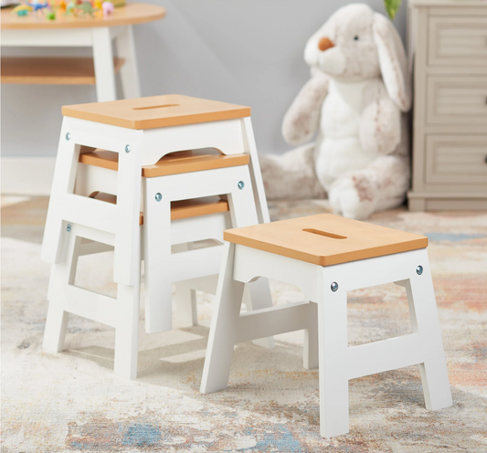 Wooden Stools set of 4