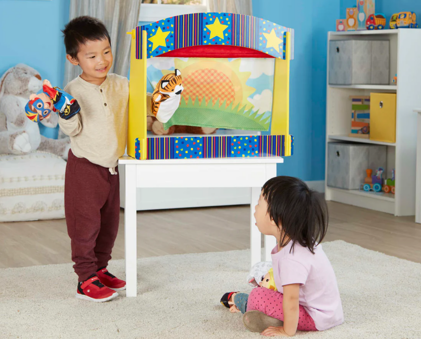 Tabletop Puppet Theater