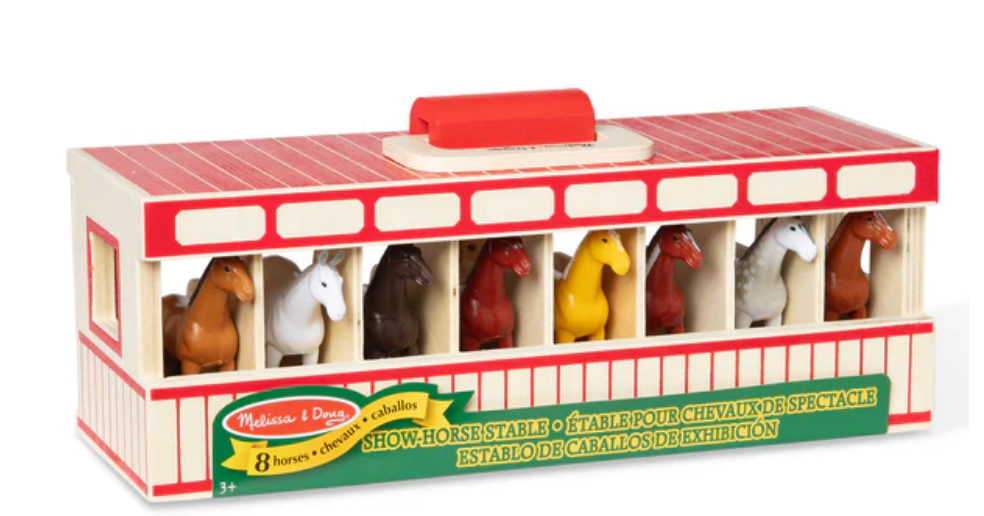 Take along show-horse stable