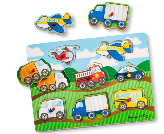 Vehicle Peg Puzzle