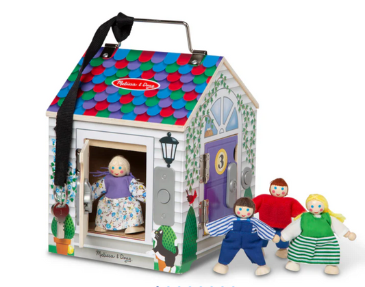 Wooden Doorbell House