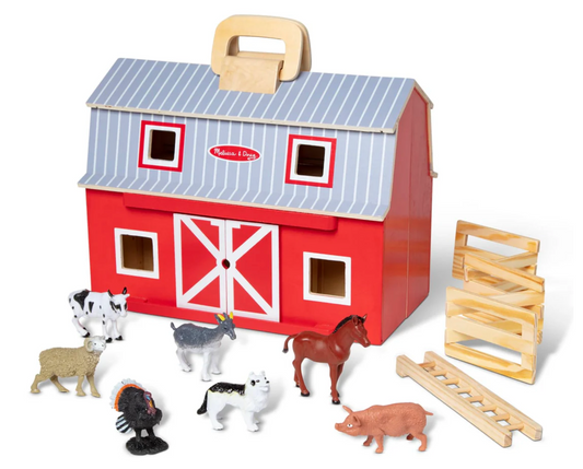 Wooden Fold & Go Barn