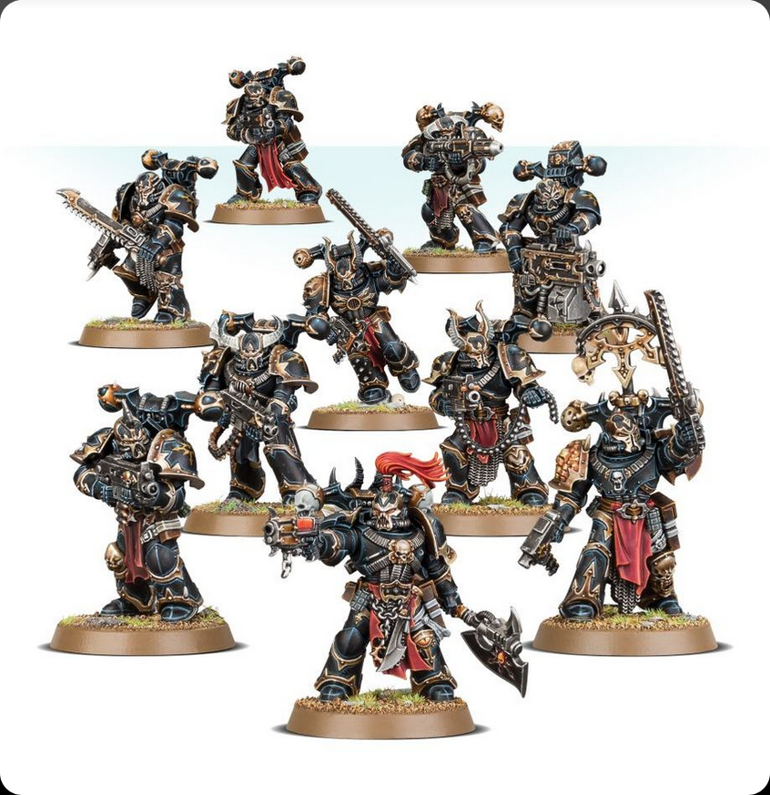 Warhammer 40k Chaos Space Marines: Legionaries