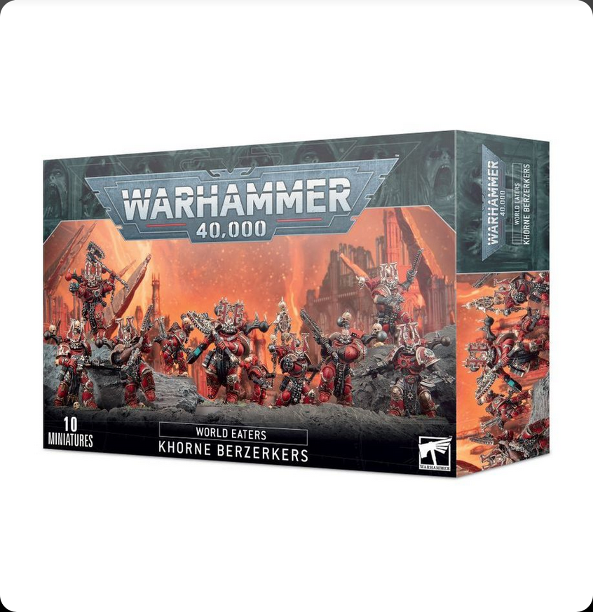 Warhammer 40k World Eaters: Khorne Berserkers