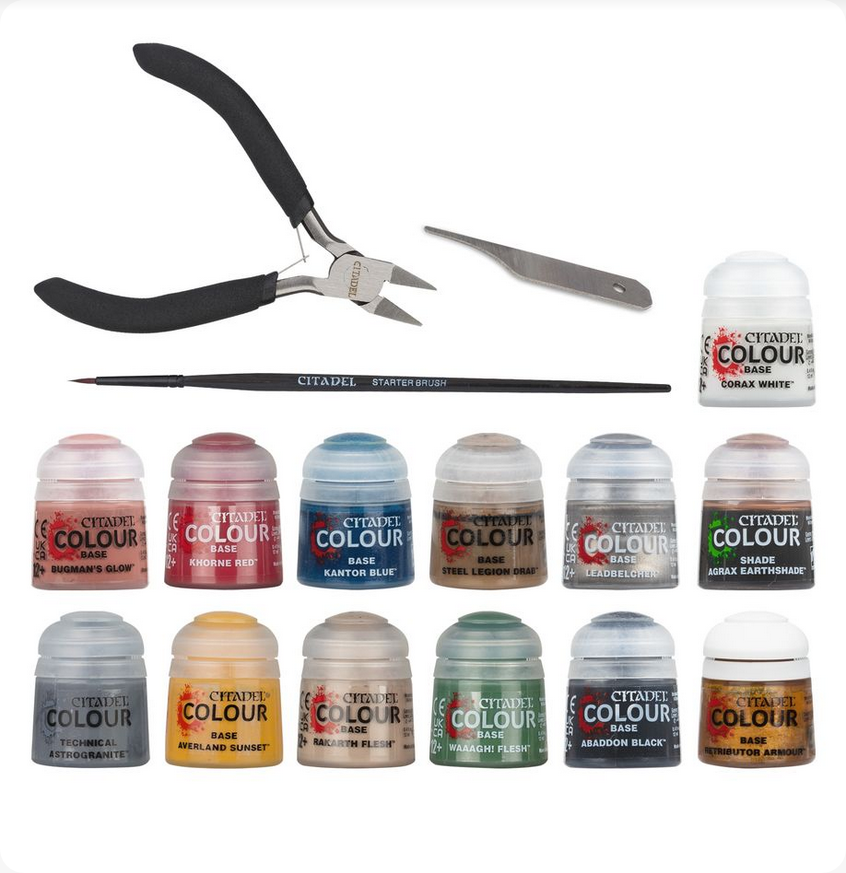 Warhammer Age of Sigmar Paints + Tools