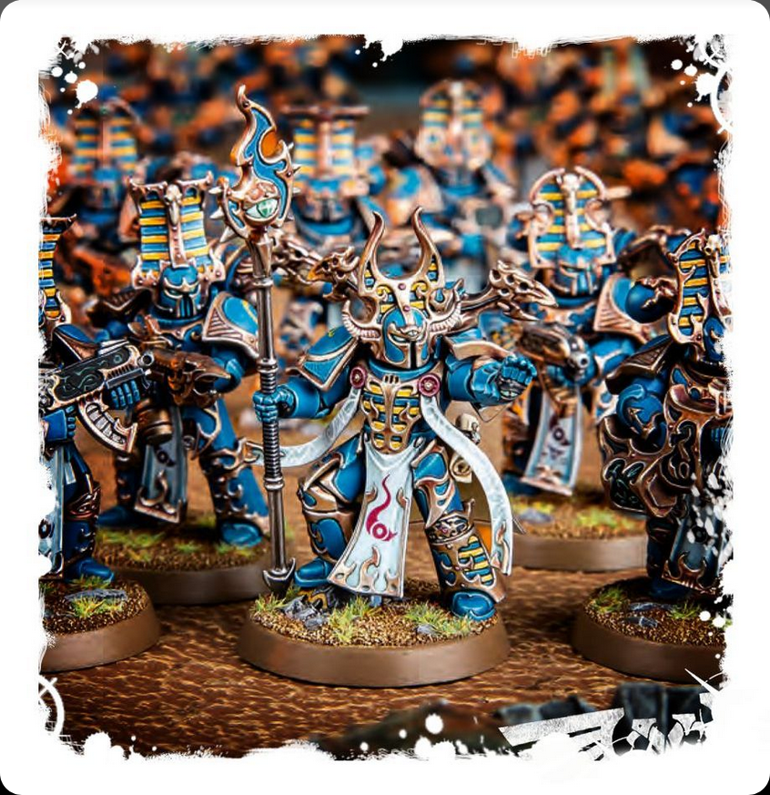 Warhammer 40k Thousand Sons: Rubric Marines
