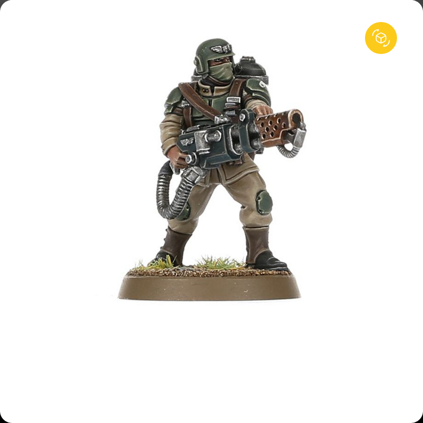Warhammer 40k Astra Militarum: Cadian Shock Troops
