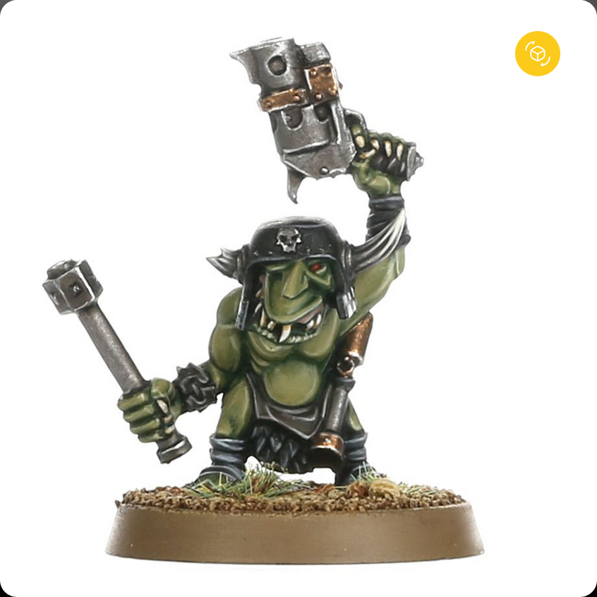 Warhammer 40k Orks: Runtherd and Gretchin