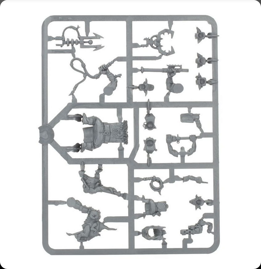 Warhammer 40k Orks: Runtherd and Gretchin