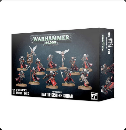 Warhammer 40k Adepta Sororitas: Battle Sisters Squad