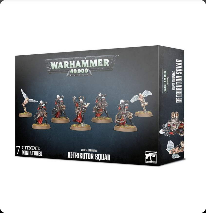 Warhammer 40k Adepta Sororitas: Retributor Squad