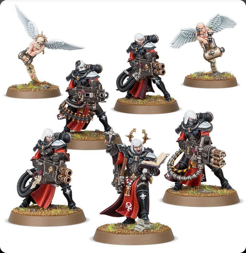 Warhammer 40k Adepta Sororitas: Retributor Squad