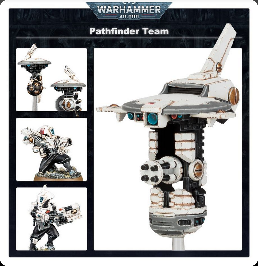 Warhammer 40k T'au Empire: Pathfinder Team