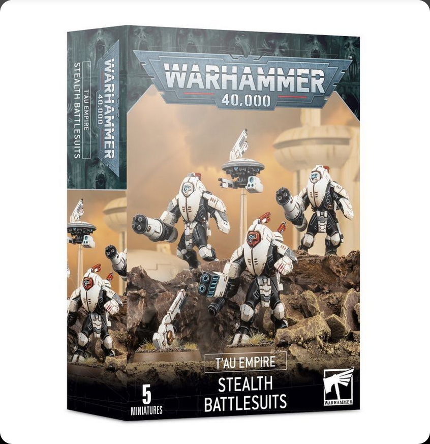 Warhammer 40k T'au Empire: Stealth Battlesuits